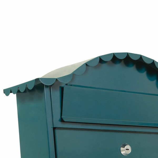Amig Поштова скринька мод.1 - 370x320x105 mm зелена