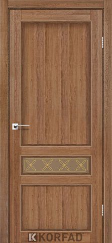 Дверне полотно CLASSICO CL-07, 800 х 2000, Дуб браш (скло бронза), М 2 2000000051147 фото