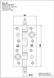 Amig Петля дверная противосъемная мод.567 - 150x82x3 mm (2 подшипника) латунь