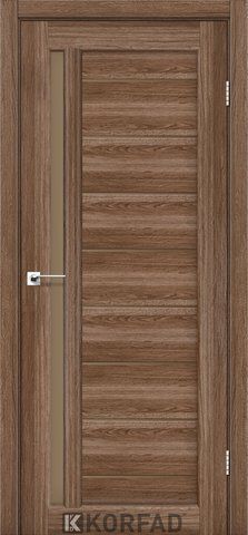 Дверне полотно VENECIA DELUXE VND-02, 800 х 2000, Дуб грей (скло бронза) 2000000037479 фото