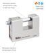 Замок висячий DISEC MG600 MAGNETIC_6G KM0P20 3KEY SLID_shackle 20мм 12мм BOX