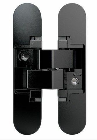 Anselmi AN 140 3D завіса прихована 24х110 мм (20 кг), чорна - 18